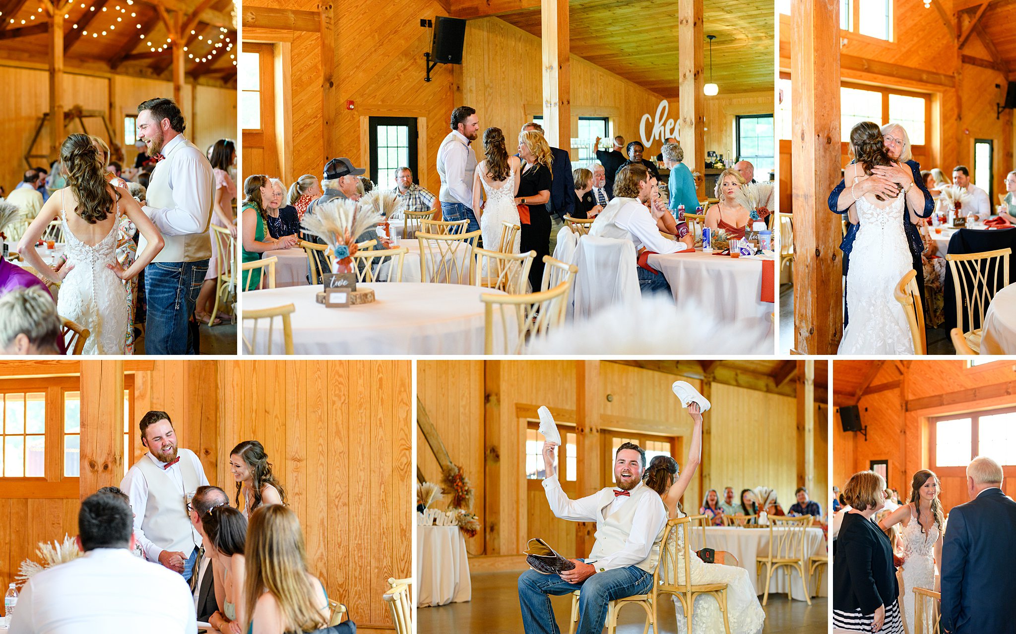 reception at the Barns of Kanak