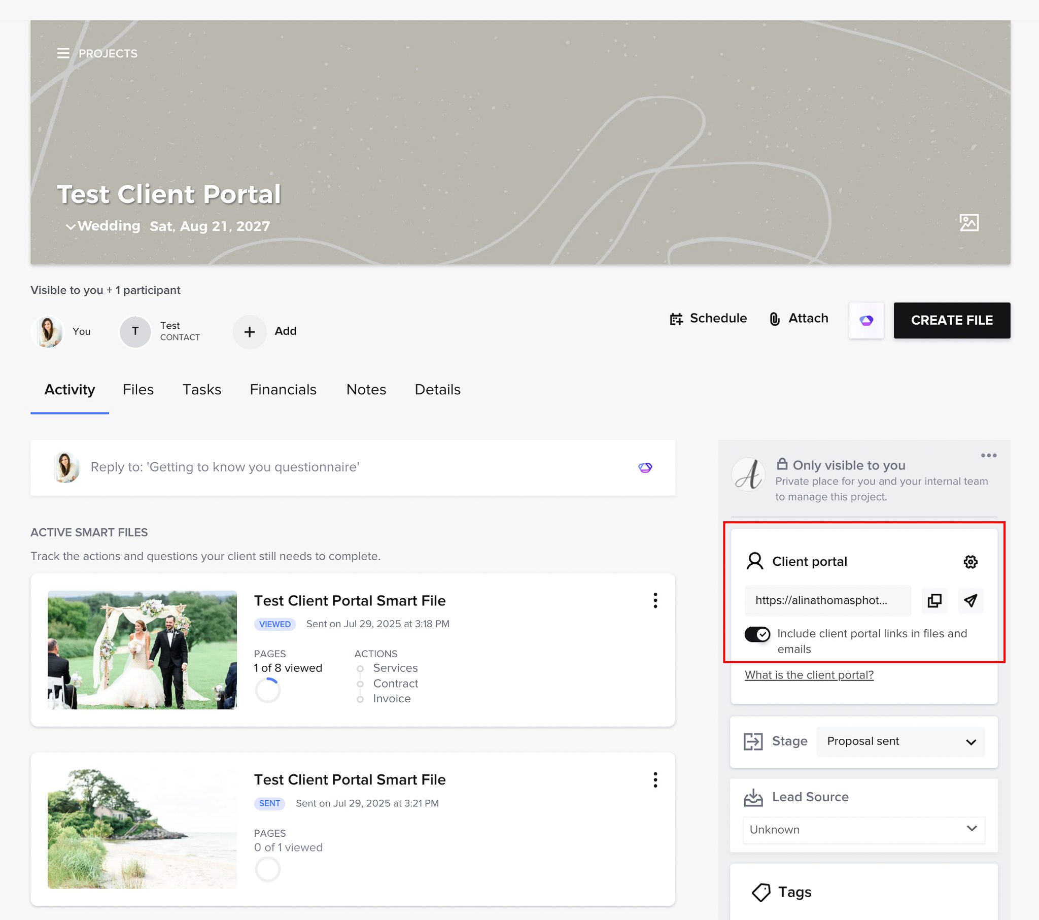 client management system