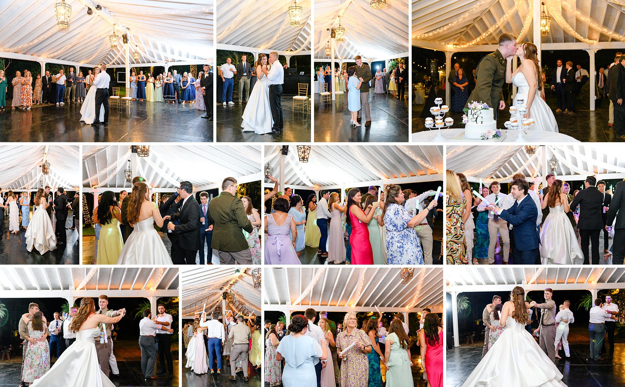 garden inspired reception in Virginia