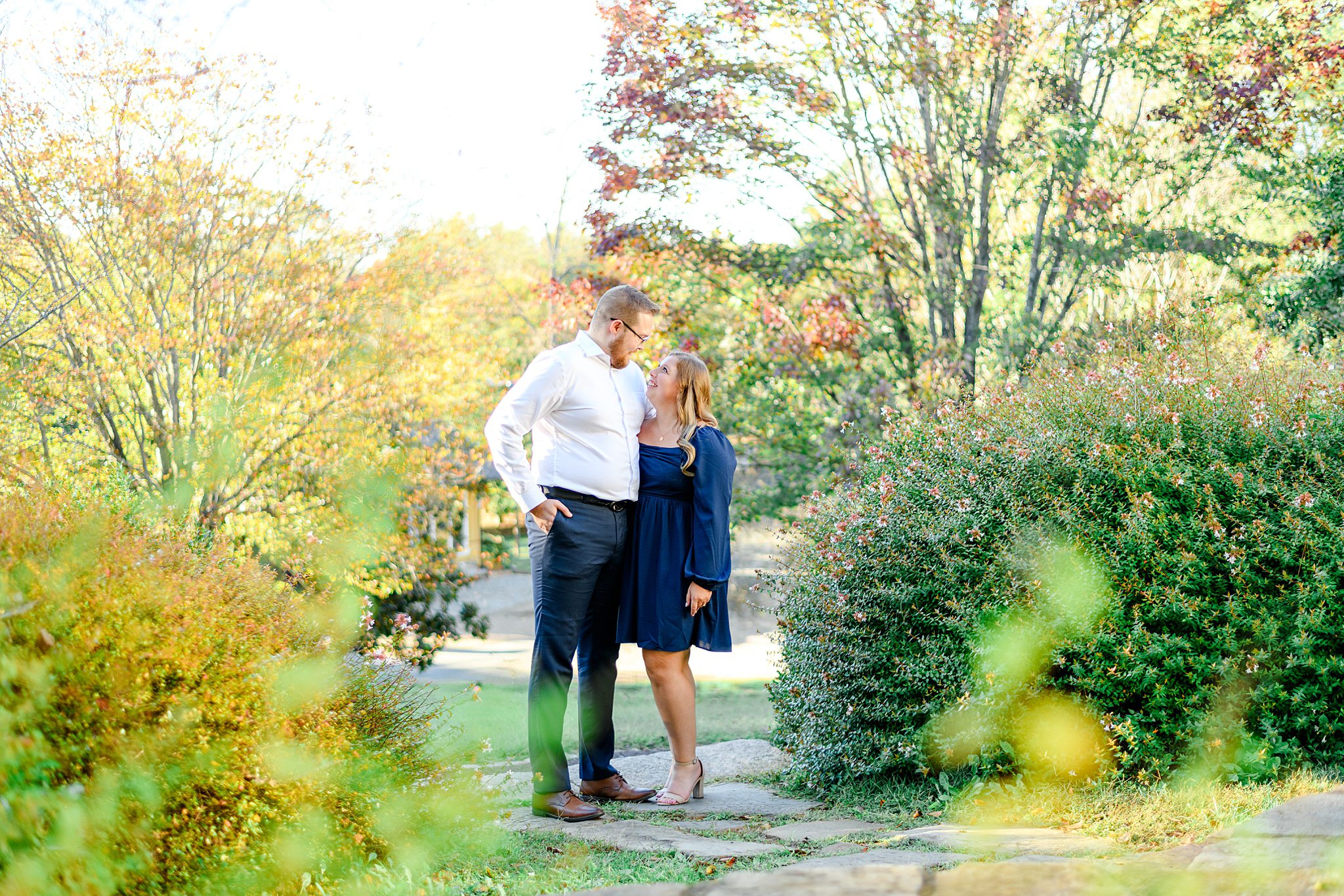 couple looking at each other