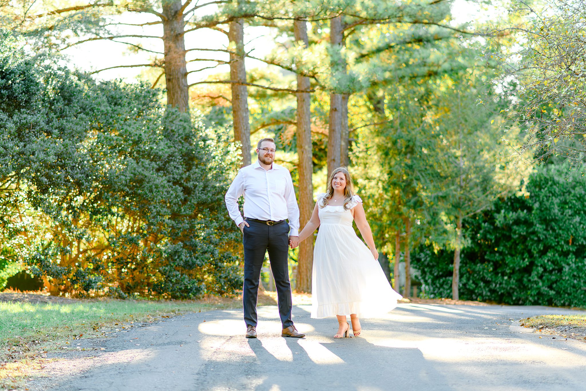 outdoor engagement pictures Lynchburg