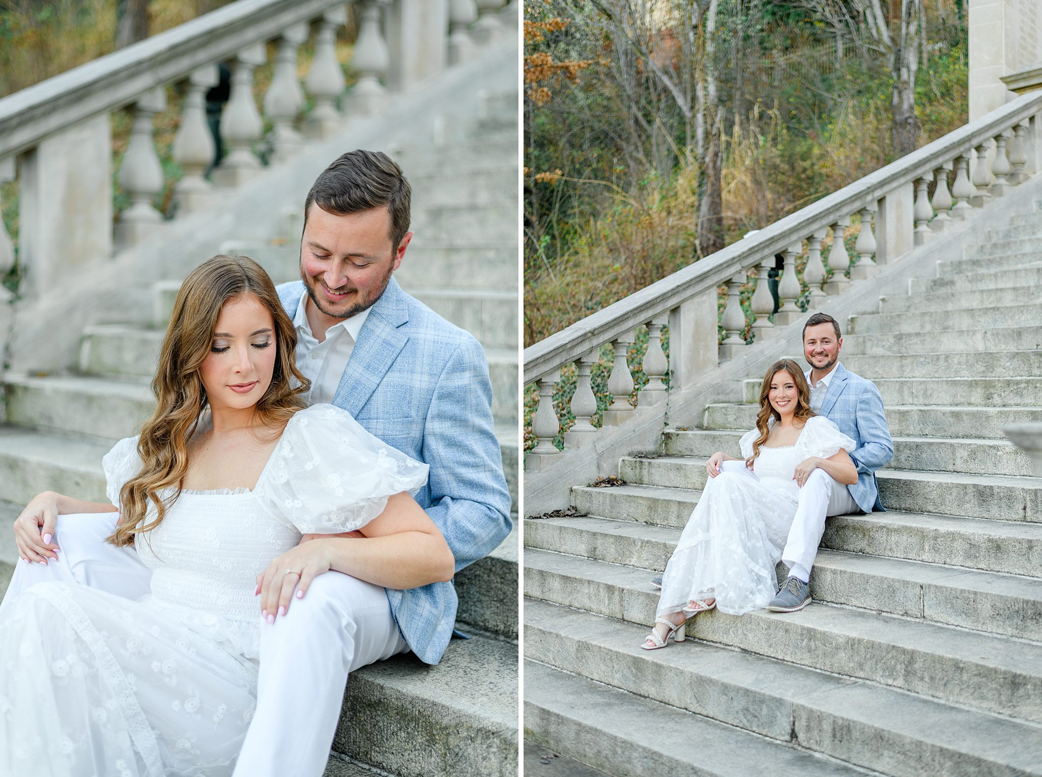 Monument Terrace engagement photos