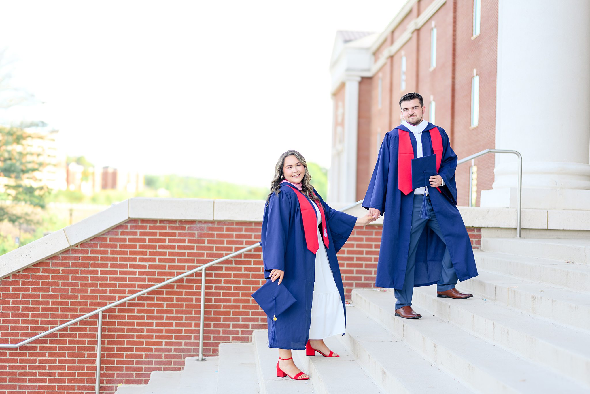cap and gown at Liberty University