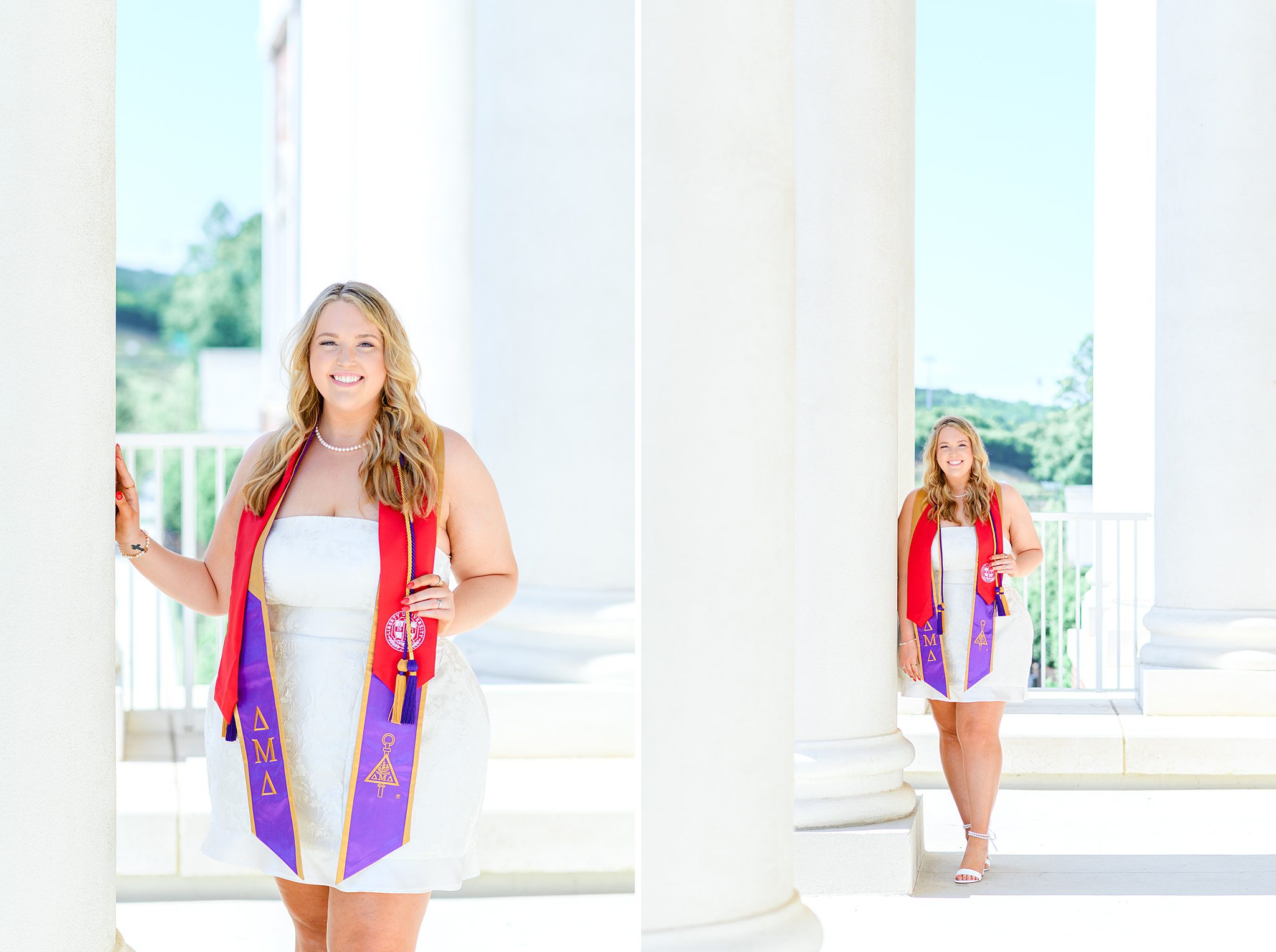 Lexi's graduation pictures at Liberty University