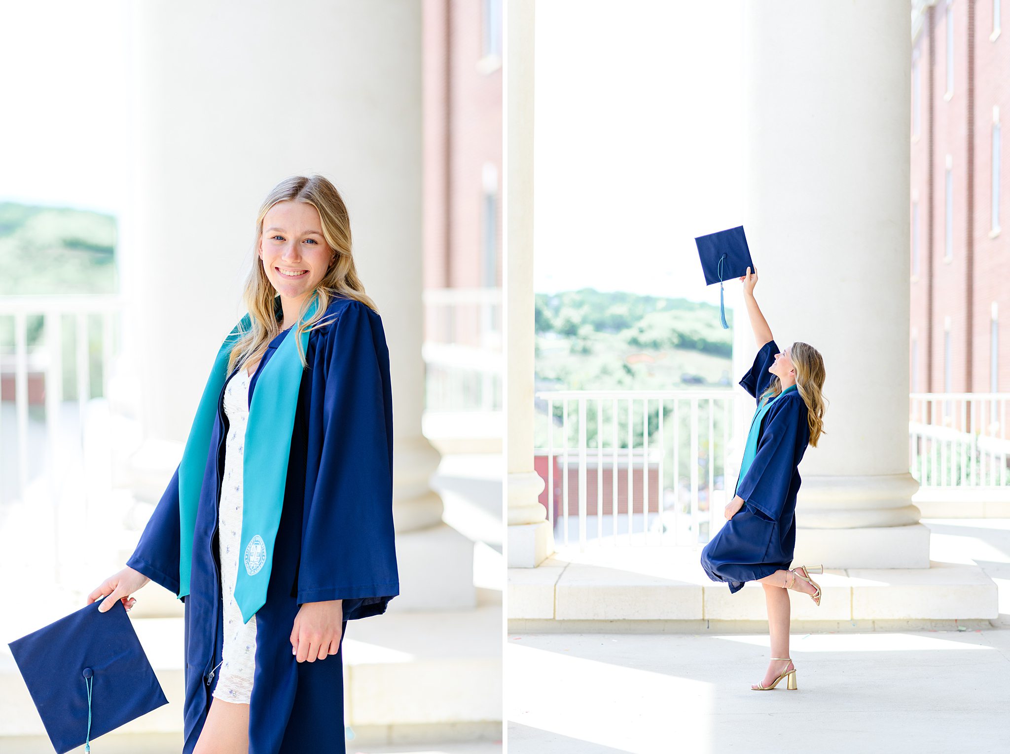 graduation pictures at LUOA