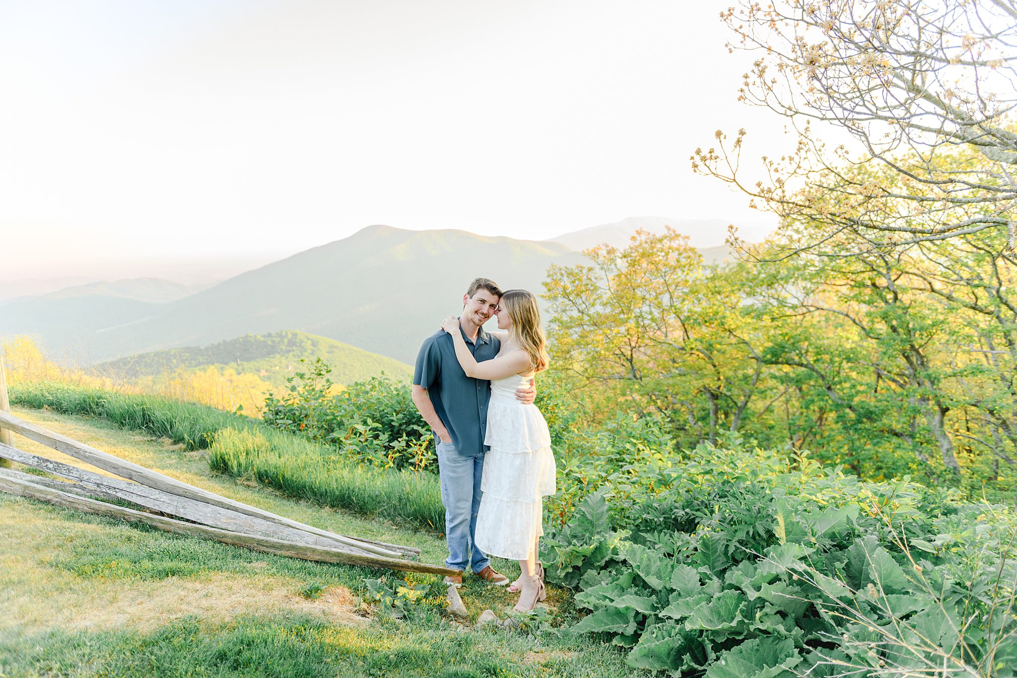 mountain view couple photos